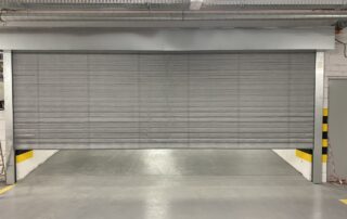 Brandgardiner för P-hus. Rökgastäta portar